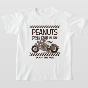 Camiseta Cacahuetes Club de velocidad Snoopy