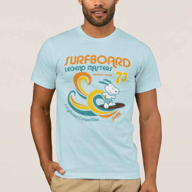 Camiseta Cacahuetes | Concurso Snoopy Surfboard Longboard (Anverso)