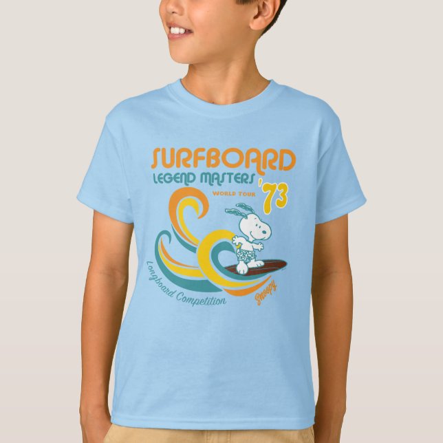 Camiseta Cacahuetes | Concurso Snoopy Surfboard Longboard (Anverso)