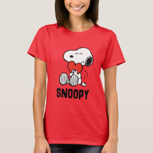 Camiseta Cacahuetes   EL DÍA DE SAN VALENTÍN   Snoopy Heart
