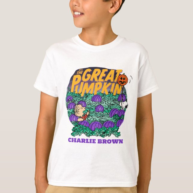 Camiseta Cacahuetes | Es la Gran Calabaza (Anverso)