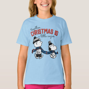 Camiseta Cacahuetes  Escarcha invernal Snoopy & Charlie Bro