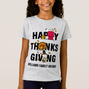 Camiseta Cacahuetes   Feliz Día de Acción de Gracias