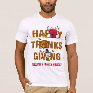 Camiseta Cacahuetes Feliz Día de Acción de Gracias