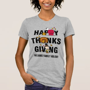 Camiseta Cacahuetes Feliz Día de Acción de Gracias