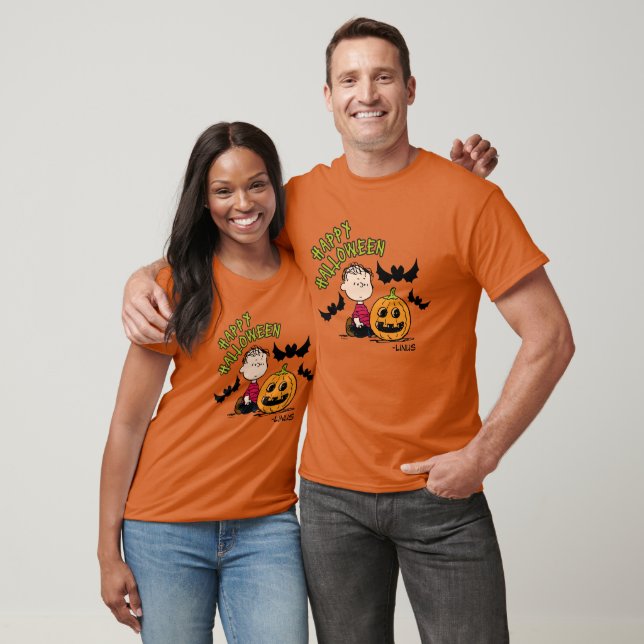 Camiseta Cacahuetes | Feliz Halloween Linus (Unisexo)