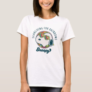 Camiseta Cacahuetes   Gafas de sol Snoopy Rainbow Heart