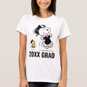 Camiseta Cacahuetes   Graduación Snoopy & Woodstock