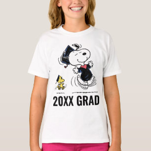Camiseta Cacahuetes   Graduación Snoopy & Woodstock