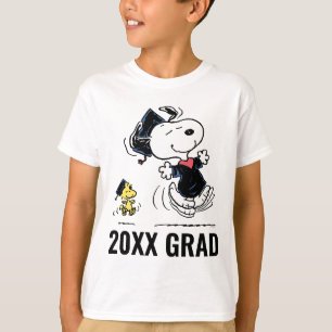 Camiseta Cacahuetes Graduación Snoopy & Woodstock