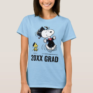 Camiseta Cacahuetes   Graduación Snoopy & Woodstock