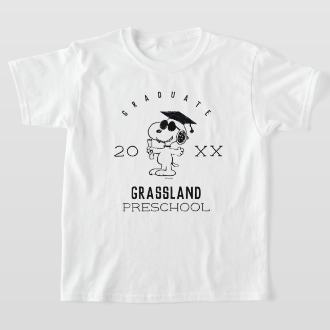 Camiseta Cacahuetes | Graduado de Snoopy (Distribución)