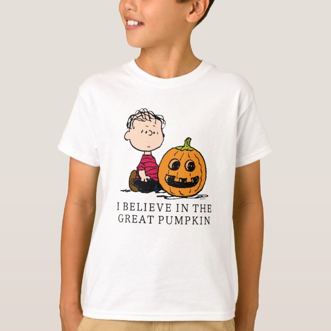 Camiseta Cacahuetes | Linus & Jack O' Lantern (Anverso)