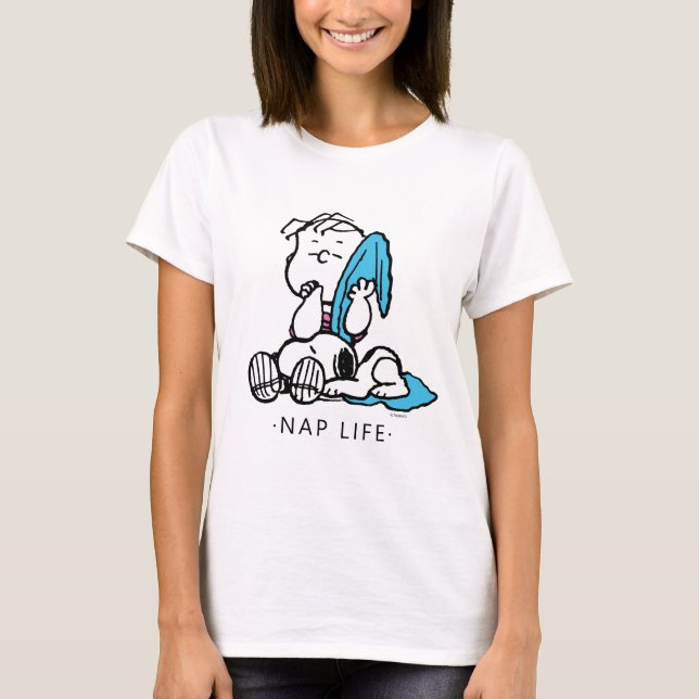 Camiseta Cacahuetes | Linus & Snoopy (Anverso)