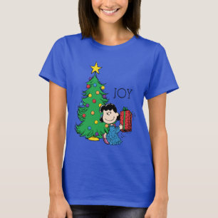 Camiseta Cacahuetes   Lucy Christmas Tree