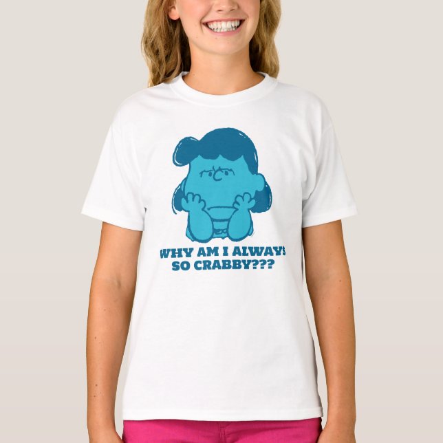 Camiseta Cacahuetes | Lucy ¿Quién dice que soy cangrejo? (Anverso)