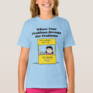Camiseta Cacahuetes Lucy y el Médica están