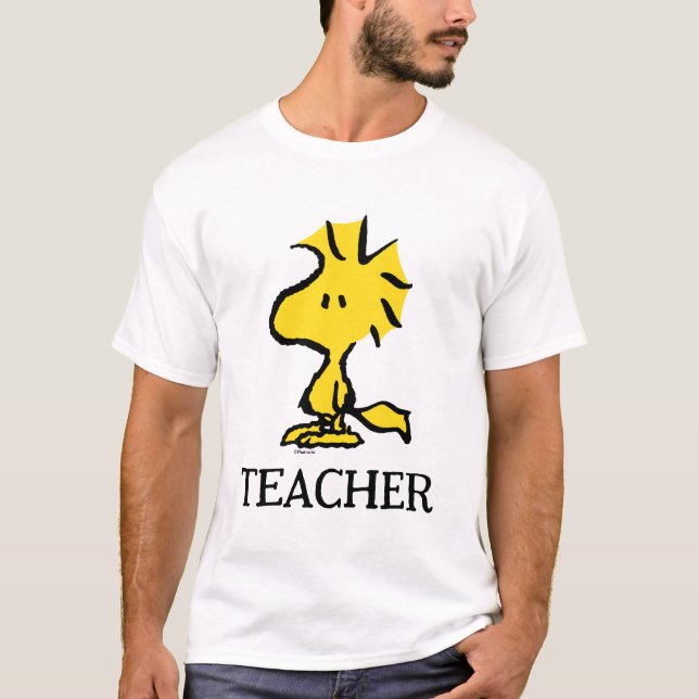 Camiseta Cacahuetes | Maestra de Woodstock (Anverso)