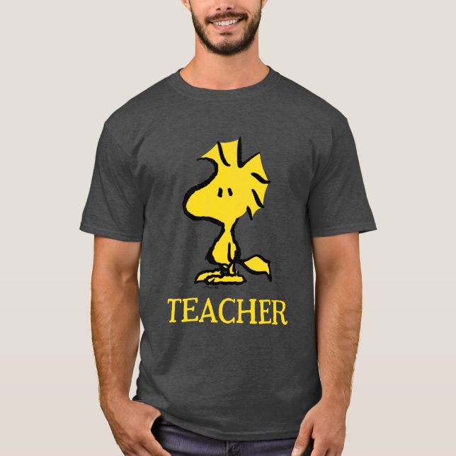 Camiseta Cacahuetes | Maestra de Woodstock (Anverso)