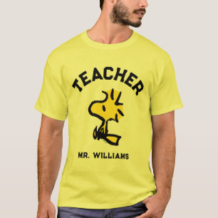 Camiseta Cacahuetes   Maestra de Woodstock con visión de fu