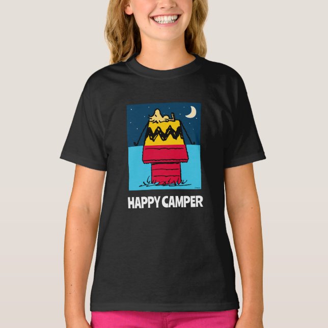 Camiseta Cacahuetes | Media y media camping Woodstock (Anverso)