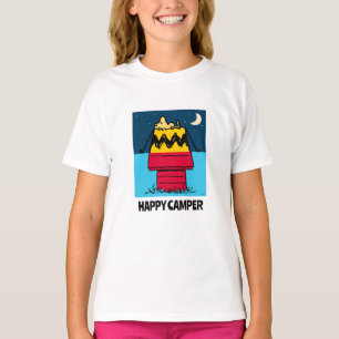 Camiseta Cacahuetes Media y media camping Woodstock