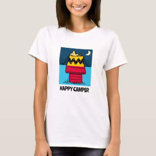 Camiseta Cacahuetes Media y media camping Woodstock