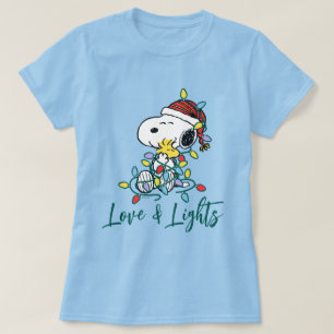 Camiseta Cacahuetes Navidades Amor y Luces