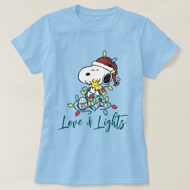 Camiseta Cacahuetes | Navidades Amor y Luces (Diseño del anverso)