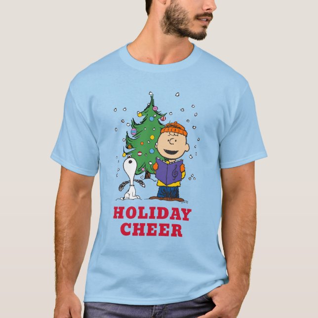 Camiseta Cacahuetes | Navidades Caroling (Anverso)