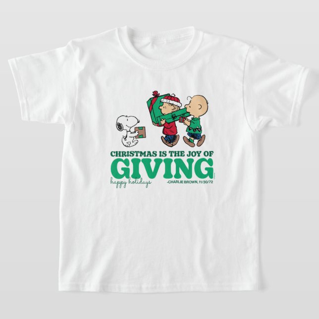 Camiseta Cacahuetes | Navidades es la alegría de dar (Distribución)