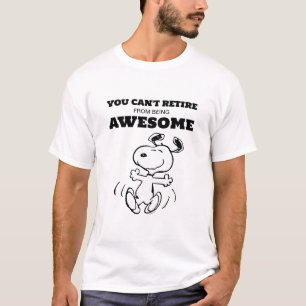 Camiseta Cacahuetes No puedes retirarte de ser increíble