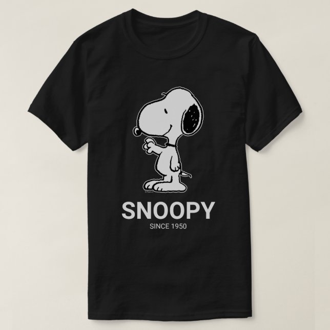 Camiseta Cacahuetes | Ondas de Snoopy (Diseño del anverso)