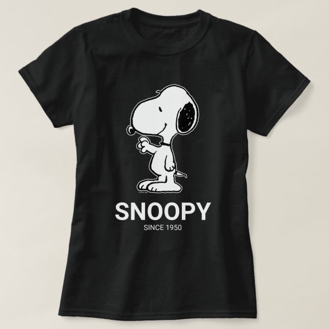 Camiseta Cacahuetes | Ondas de Snoopy (Diseño del anverso)