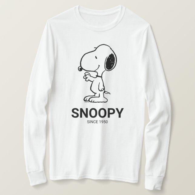 Camiseta Cacahuetes | Ondas de Snoopy (Anverso del diseño)