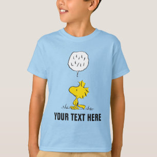 Camiseta Cacahuetes   Palabras de madera y puntos de polka