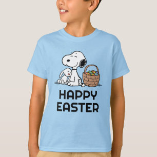 Camiseta Cacahuetes Pascua feliz Snoopy