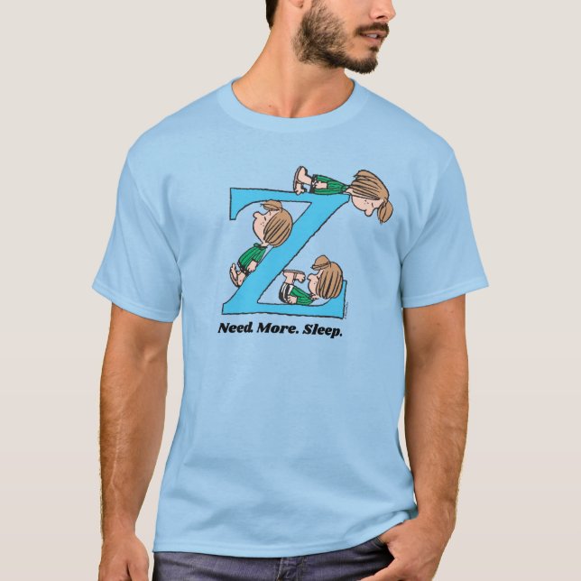 Camiseta Cacahuetes | Patty Sleepy Z (Anverso)
