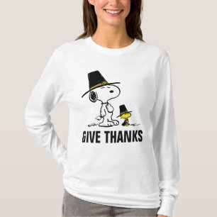 Camiseta Cacahuetes   Peregrino Snoopy & Woodstock