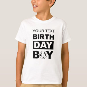 Camiseta Cacahuetes Personalizados Snoopy Cumpleañero