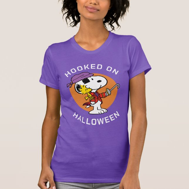 Camiseta Cacahuetes | Piratas de Snoopy y Woodstock (Anverso)