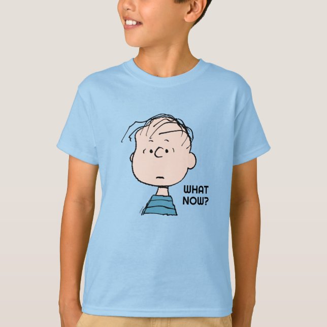 Camiseta Cacahuetes | Retrato de Linus (Anverso)