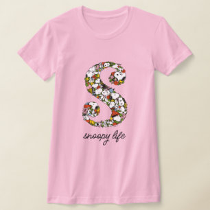 Camiseta Cacahuetes   S es para Snoopy