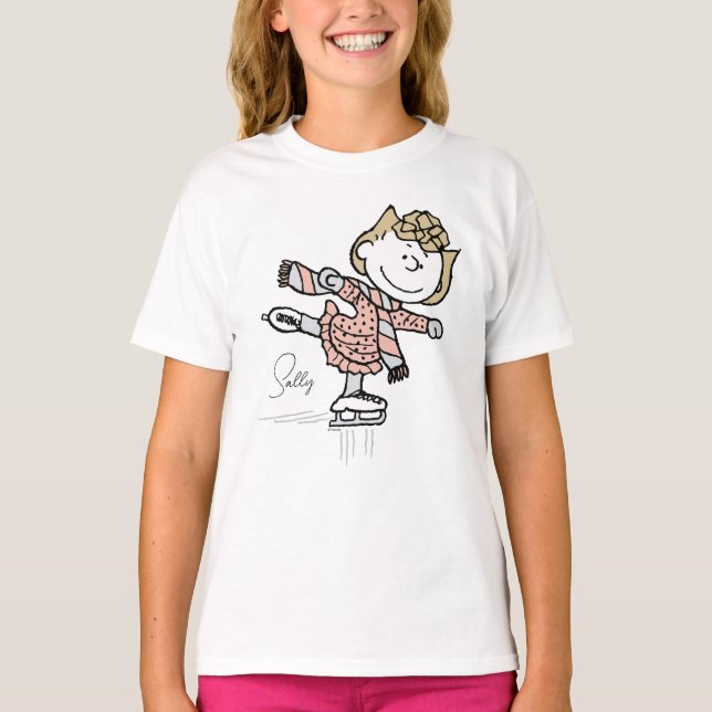 Camiseta Cacahuetes | Sally On Ice (Anverso)