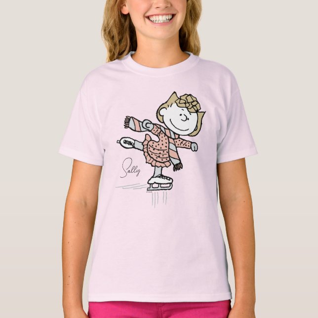 Camiseta Cacahuetes | Sally On Ice (Anverso)