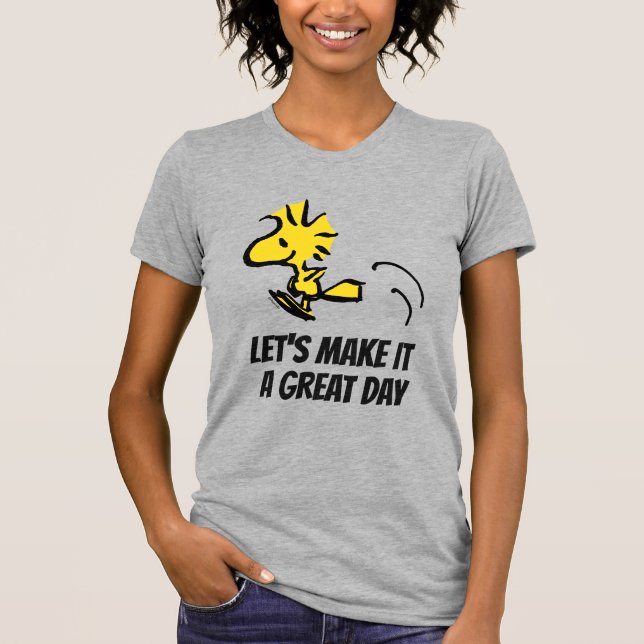 Camiseta Cacahuetes | Salto de Woodstock (Anverso)