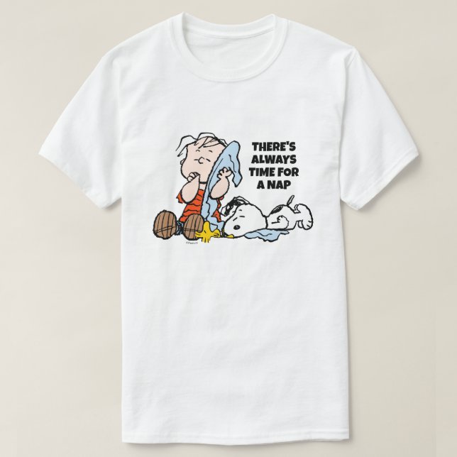 Camiseta Cacahuetes | Secuestro Linus, Snoopy y Woodstock (Diseño del anverso)