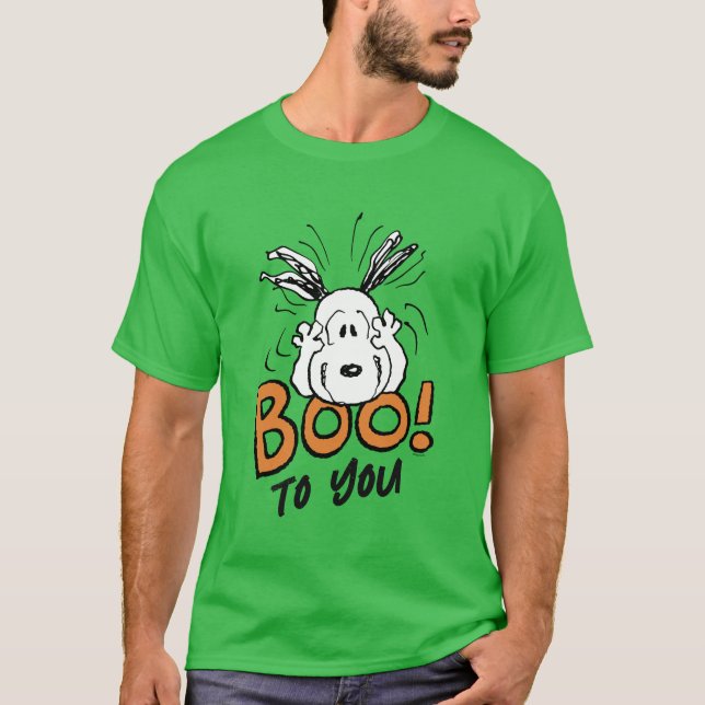 Camiseta Cacahuetes | Snoopy Boo (Anverso)