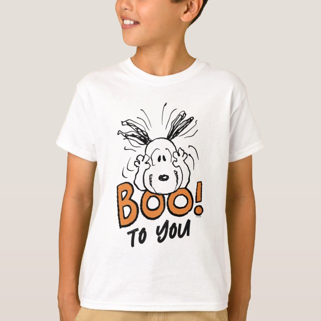 Camiseta Cacahuetes | Snoopy Boo (Anverso)