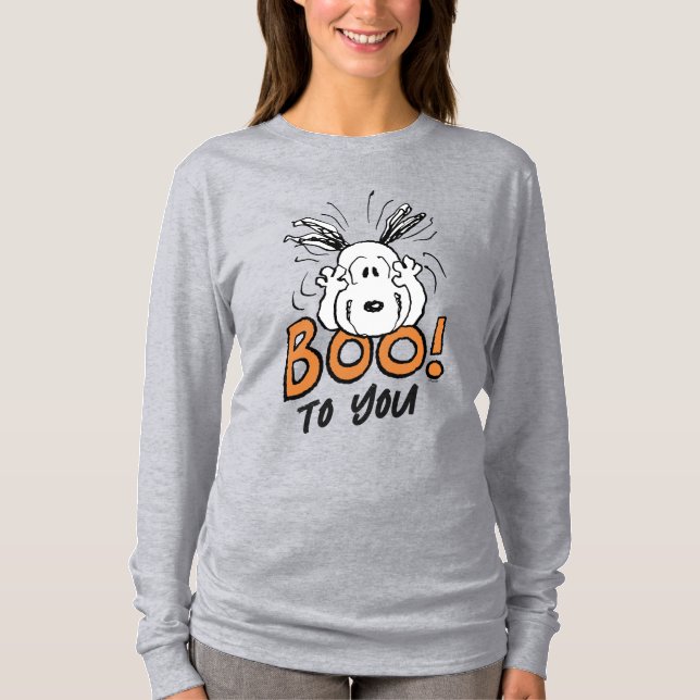 Camiseta Cacahuetes | Snoopy Boo (Anverso)